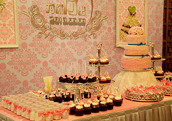 Fondant dessert table